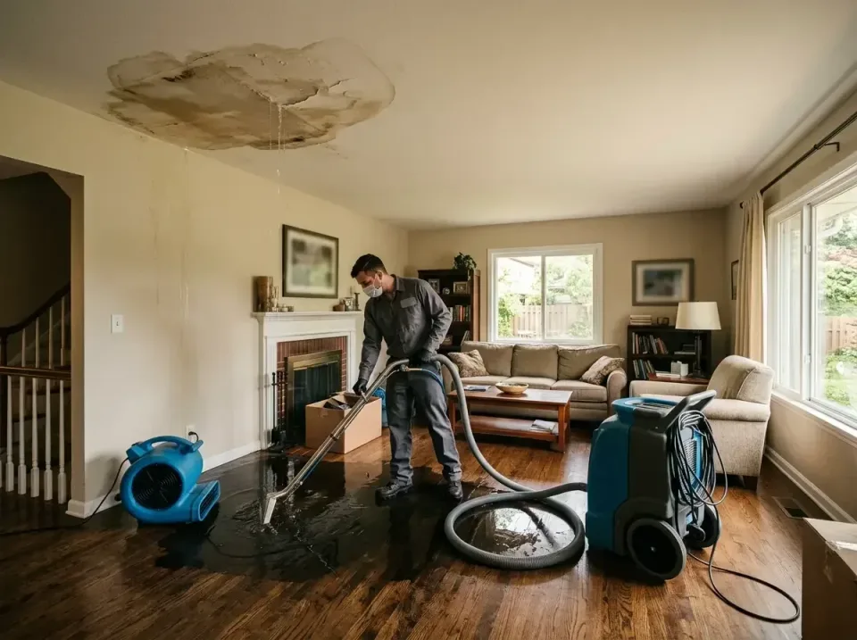 attic-pipe-burst-ceiling-drip-008 — frequently asked questions, Water Damage Restoration & Carpet Care in Lochmoor Waterway…